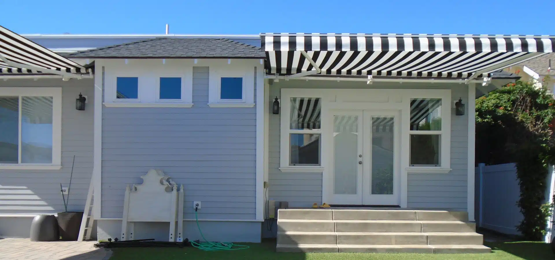 uni lux awning in a house